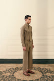 Brown Utility Houndstooth Co-ord