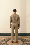 Brown Utility Houndstooth Co-ord