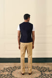 Midnight Navy Corduroy Vest