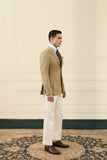 Camel Wool Patch Pocket Blazer