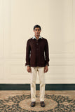Chocolate Brown Corduroy Shacket