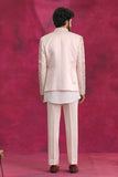 Pastel Pink Bandhgala Set