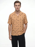 The “Victory Roll" Cuban Collared Shirt