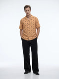The “Victory Roll" Cuban Collared Shirt
