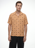 The “Victory Roll" Cuban Collared Shirt