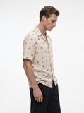 The “Victory Roll" Cuban Collared Shirt
