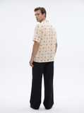 The “Victory Roll" Cuban Collared Shirt