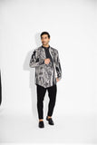 SHA -MORPH DRIFT Black Short Kurta