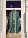 Frost Green Kurta with Dori work n Dupatta