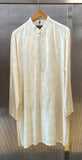 Ivory Resham n cutdana embroidered all over Booties Kurta