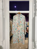 Digital Multicolored Kurta with Machine Embroidery 1
