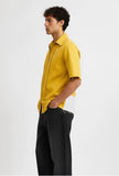 Mango Yellow-Ivory Pintuck Shirt
