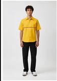 Mango Yellow-Tuscan Red Stripe Shirt
