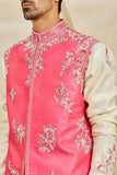 Gulabi Bagh Waistcoat Set