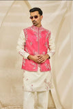 Gulabi Bagh Waistcoat Set