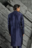 Azure Blossom Embroidered Kurta Set