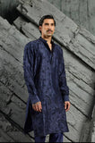Azure Blossom Embroidered Kurta Set