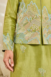 Green Alpine Waistcoat Set