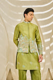 Green Alpine Waistcoat Set