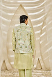 Mint Serene Garden Waistcoat set