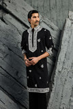 Black Shadow Dori Kurta Set