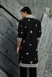 Black Shadow Dori Kurta Set