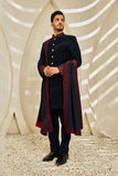 Indigo Mehrab Indowestern Set