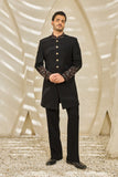 Black Veil Indowestern Set