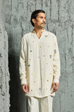 Ivory Bloom Jacket Set