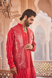 Snow Kissed Kurta Jacket Set