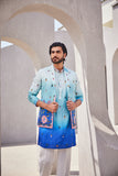 Icy Twilight Kurta Jacket Set