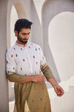 Silent Snow Kurta