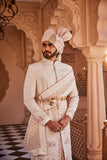 Royal Snowfall Sherwani
