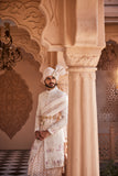 Royal Snowfall Sherwani