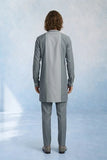 Colour Blocked Kurta Set
