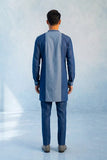 Colour Blocked Kurta Set