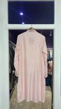 Baby Pink Kurta with Mirror and Hand Embroidery