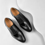 BLACK SCOTT BROGUE