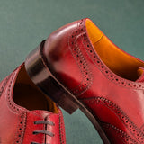 DEEP BURGUNDY SCOTT BROUGE