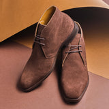 CHOCOLATE CORD BOOTS
