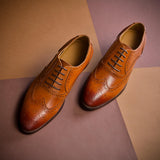 TAN SCOTT BROGUE