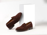 BROWN JAVA MOCCASINS