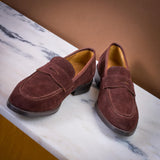 BROWN JAVA MOCCASINS