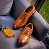 TAN SCOTT BROGUE