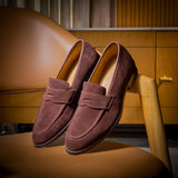 BROWN JAVA MOCCASINS