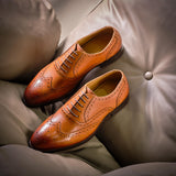 TAN SCOTT BROGUE