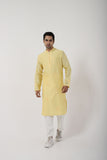 BUTTER YELLOW KURTA SET