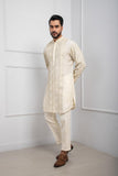 GILDED IVORY KURTA SET