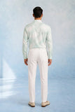 Tie Dye Draped Shirt