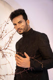 Midnight Muse Achkan Set